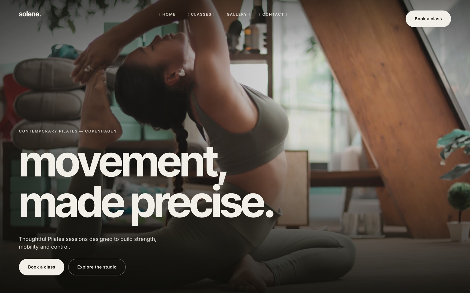 Solene Pilates project preview